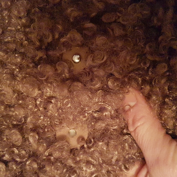 Zara Beige Camel Faux Fur Teddy Jacket Coat - Picture 4 of 8